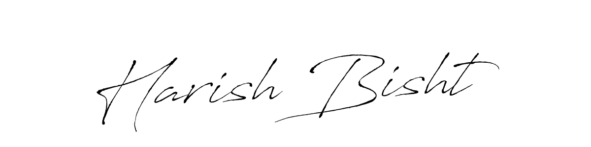 Similarly Antro_Vectra is the best handwritten signature design. Signature creator online .You can use it as an online autograph creator for name Harish Bisht. Harish Bisht signature style 6 images and pictures png