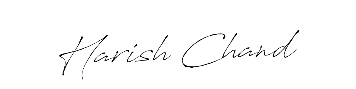 Use a signature maker to create a handwritten signature online. With this signature software, you can design (Antro_Vectra) your own signature for name Harish Chand. Harish Chand signature style 6 images and pictures png