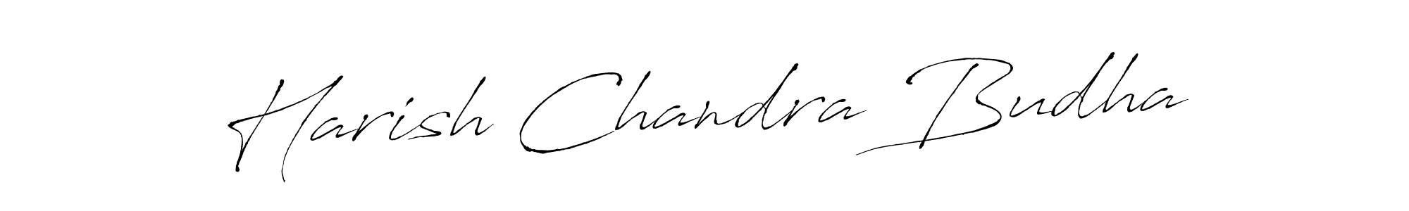 Use a signature maker to create a handwritten signature online. With this signature software, you can design (Antro_Vectra) your own signature for name Harish Chandra Budha. Harish Chandra Budha signature style 6 images and pictures png
