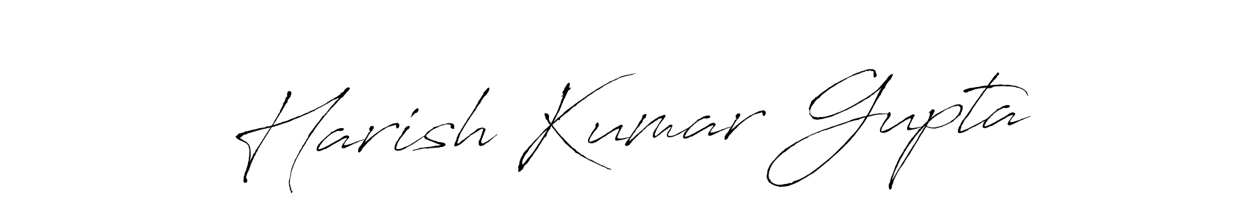 You should practise on your own different ways (Antro_Vectra) to write your name (Harish Kumar Gupta) in signature. don't let someone else do it for you. Harish Kumar Gupta signature style 6 images and pictures png
