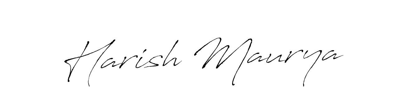 You should practise on your own different ways (Antro_Vectra) to write your name (Harish Maurya) in signature. don't let someone else do it for you. Harish Maurya signature style 6 images and pictures png