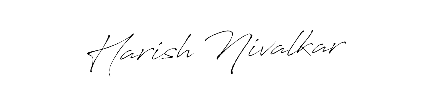 Use a signature maker to create a handwritten signature online. With this signature software, you can design (Antro_Vectra) your own signature for name Harish Nivalkar. Harish Nivalkar signature style 6 images and pictures png