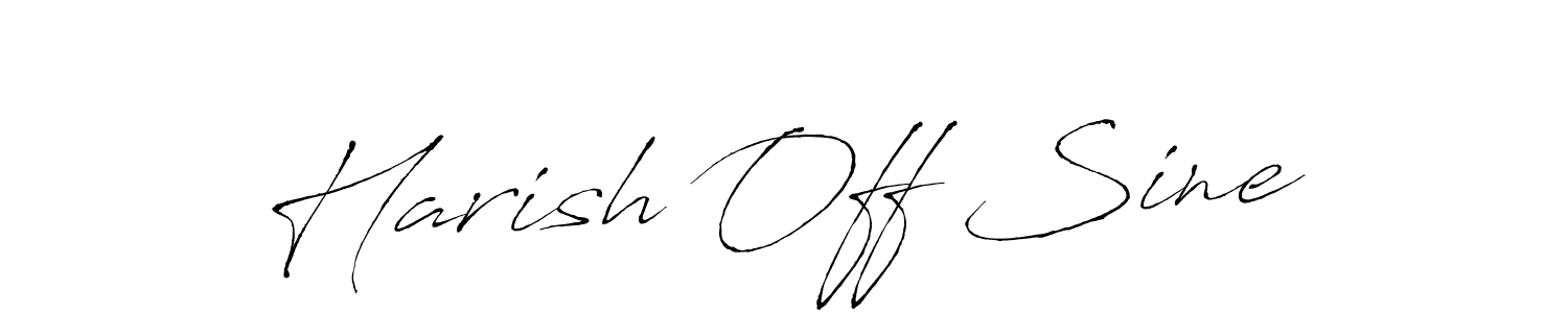 Similarly Antro_Vectra is the best handwritten signature design. Signature creator online .You can use it as an online autograph creator for name Harish Off Sine. Harish Off Sine signature style 6 images and pictures png