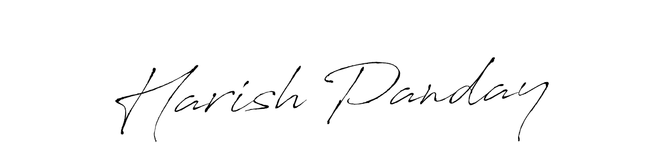 Also You can easily find your signature by using the search form. We will create Harish Panday name handwritten signature images for you free of cost using Antro_Vectra sign style. Harish Panday signature style 6 images and pictures png