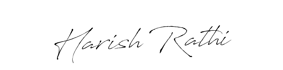 Use a signature maker to create a handwritten signature online. With this signature software, you can design (Antro_Vectra) your own signature for name Harish Rathi. Harish Rathi signature style 6 images and pictures png