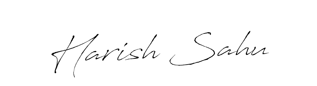 Also we have Harish Sahu name is the best signature style. Create professional handwritten signature collection using Antro_Vectra autograph style. Harish Sahu signature style 6 images and pictures png