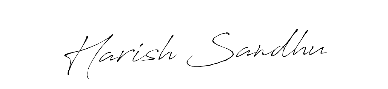 Also You can easily find your signature by using the search form. We will create Harish Sandhu name handwritten signature images for you free of cost using Antro_Vectra sign style. Harish Sandhu signature style 6 images and pictures png