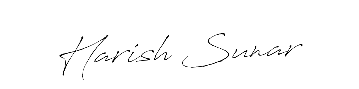 It looks lik you need a new signature style for name Harish Sunar. Design unique handwritten (Antro_Vectra) signature with our free signature maker in just a few clicks. Harish Sunar signature style 6 images and pictures png