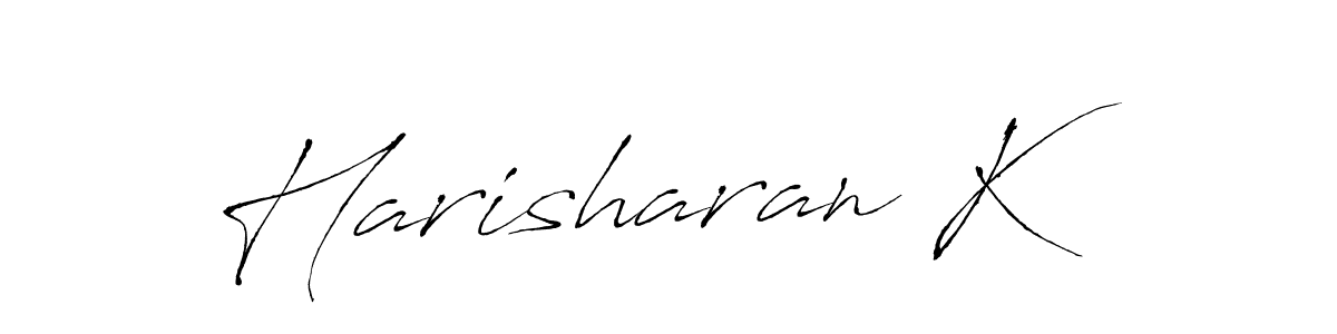 Also we have Harisharan K name is the best signature style. Create professional handwritten signature collection using Antro_Vectra autograph style. Harisharan K signature style 6 images and pictures png