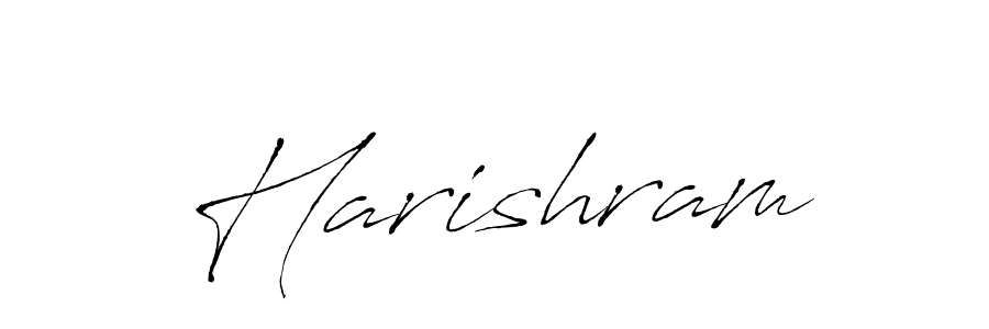 Create a beautiful signature design for name Harishram. With this signature (Antro_Vectra) fonts, you can make a handwritten signature for free. Harishram signature style 6 images and pictures png