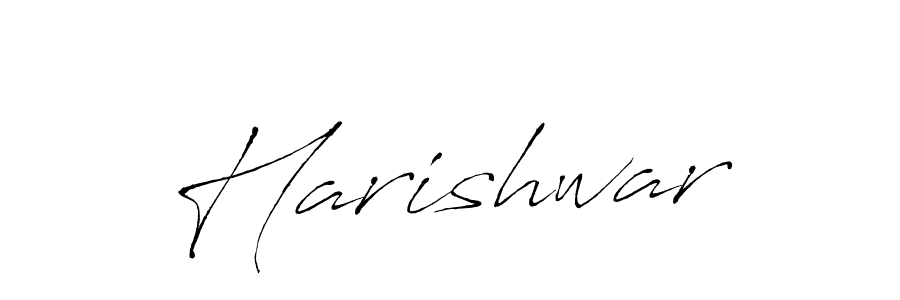 How to make Harishwar name signature. Use Antro_Vectra style for creating short signs online. This is the latest handwritten sign. Harishwar signature style 6 images and pictures png