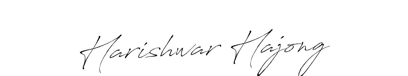 Harishwar Hajong stylish signature style. Best Handwritten Sign (Antro_Vectra) for my name. Handwritten Signature Collection Ideas for my name Harishwar Hajong. Harishwar Hajong signature style 6 images and pictures png