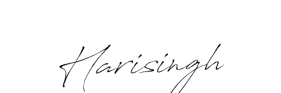 Make a beautiful signature design for name Harisingh. With this signature (Antro_Vectra) style, you can create a handwritten signature for free. Harisingh signature style 6 images and pictures png