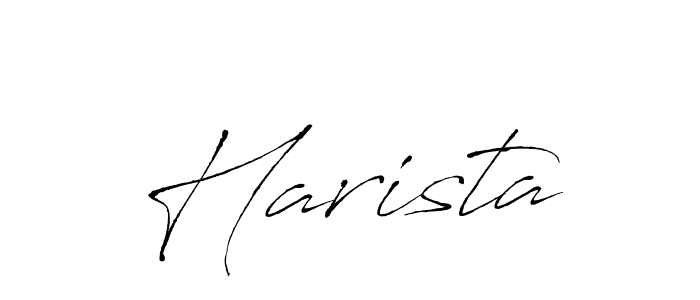 Antro_Vectra is a professional signature style that is perfect for those who want to add a touch of class to their signature. It is also a great choice for those who want to make their signature more unique. Get Harista name to fancy signature for free. Harista signature style 6 images and pictures png