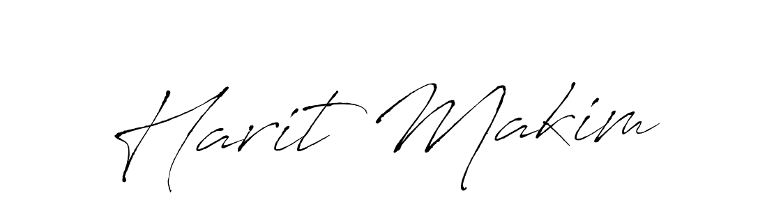 This is the best signature style for the Harit Makim name. Also you like these signature font (Antro_Vectra). Mix name signature. Harit Makim signature style 6 images and pictures png