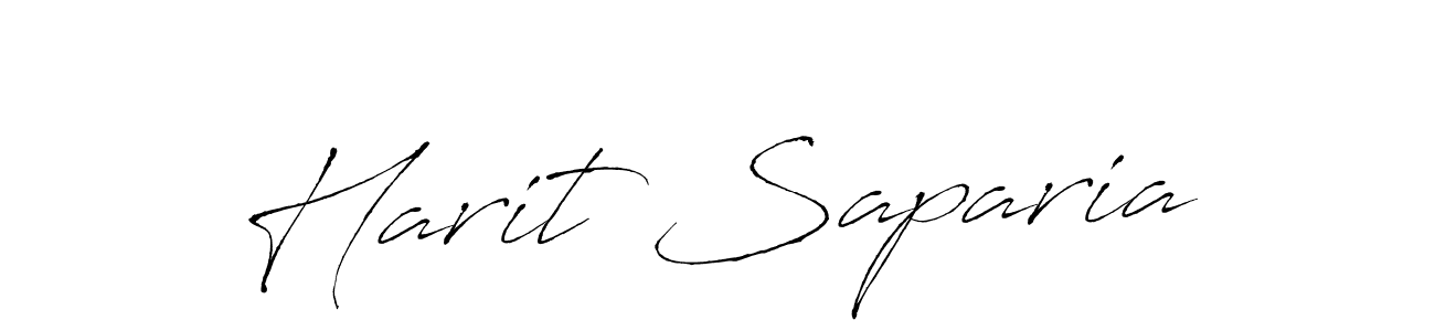 Harit Saparia stylish signature style. Best Handwritten Sign (Antro_Vectra) for my name. Handwritten Signature Collection Ideas for my name Harit Saparia. Harit Saparia signature style 6 images and pictures png