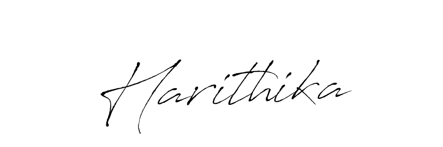 Harithika stylish signature style. Best Handwritten Sign (Antro_Vectra) for my name. Handwritten Signature Collection Ideas for my name Harithika. Harithika signature style 6 images and pictures png
