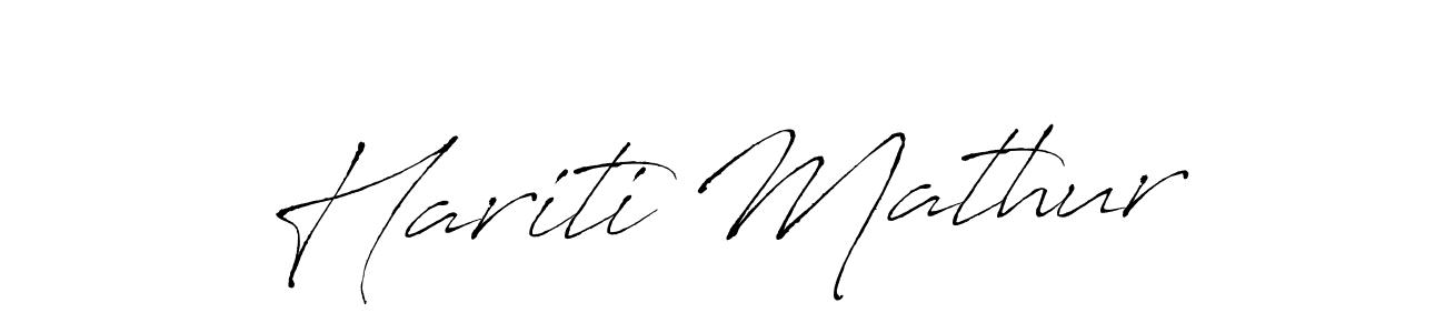 Once you've used our free online signature maker to create your best signature Antro_Vectra style, it's time to enjoy all of the benefits that Hariti Mathur name signing documents. Hariti Mathur signature style 6 images and pictures png