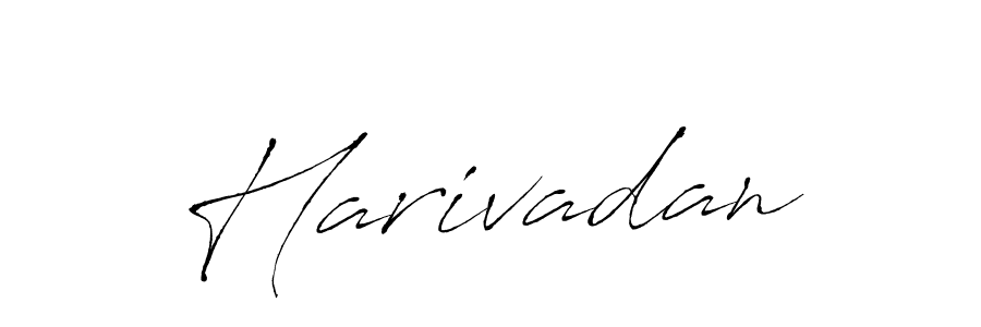 How to make Harivadan signature? Antro_Vectra is a professional autograph style. Create handwritten signature for Harivadan name. Harivadan signature style 6 images and pictures png