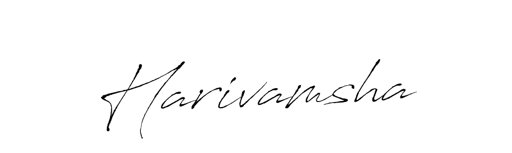 You should practise on your own different ways (Antro_Vectra) to write your name (Harivamsha) in signature. don't let someone else do it for you. Harivamsha signature style 6 images and pictures png