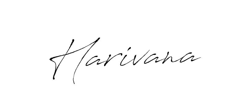 Once you've used our free online signature maker to create your best signature Antro_Vectra style, it's time to enjoy all of the benefits that Harivana name signing documents. Harivana signature style 6 images and pictures png