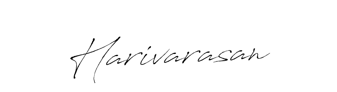 Use a signature maker to create a handwritten signature online. With this signature software, you can design (Antro_Vectra) your own signature for name Harivarasan. Harivarasan signature style 6 images and pictures png