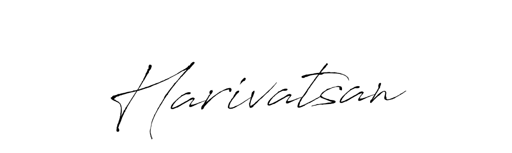 It looks lik you need a new signature style for name Harivatsan. Design unique handwritten (Antro_Vectra) signature with our free signature maker in just a few clicks. Harivatsan signature style 6 images and pictures png