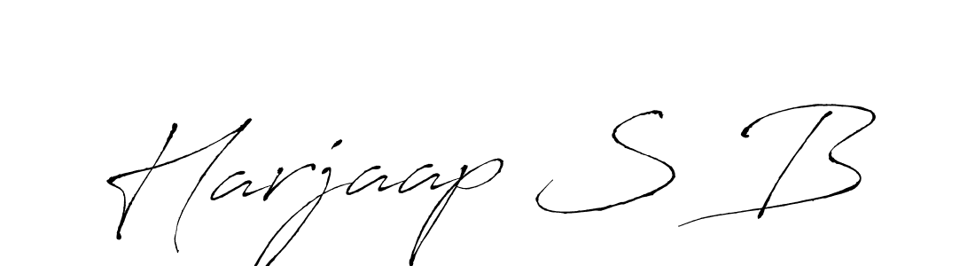 Harjaap S B stylish signature style. Best Handwritten Sign (Antro_Vectra) for my name. Handwritten Signature Collection Ideas for my name Harjaap S B. Harjaap S B signature style 6 images and pictures png