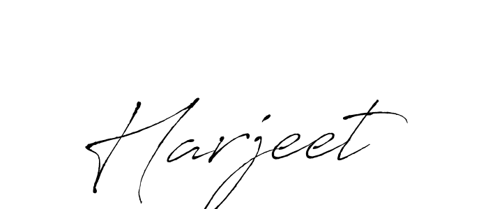 Design your own signature with our free online signature maker. With this signature software, you can create a handwritten (Antro_Vectra) signature for name Harjeet. Harjeet signature style 6 images and pictures png