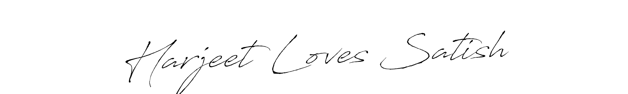 You can use this online signature creator to create a handwritten signature for the name Harjeet Loves Satish. This is the best online autograph maker. Harjeet Loves Satish signature style 6 images and pictures png