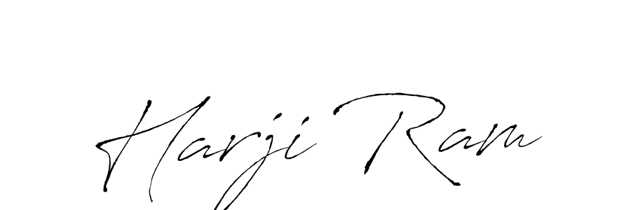 Harji Ram stylish signature style. Best Handwritten Sign (Antro_Vectra) for my name. Handwritten Signature Collection Ideas for my name Harji Ram. Harji Ram signature style 6 images and pictures png