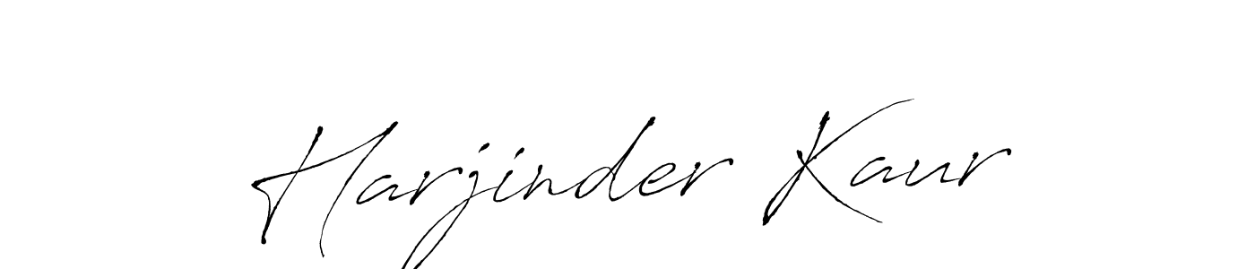 How to make Harjinder Kaur signature? Antro_Vectra is a professional autograph style. Create handwritten signature for Harjinder Kaur name. Harjinder Kaur signature style 6 images and pictures png