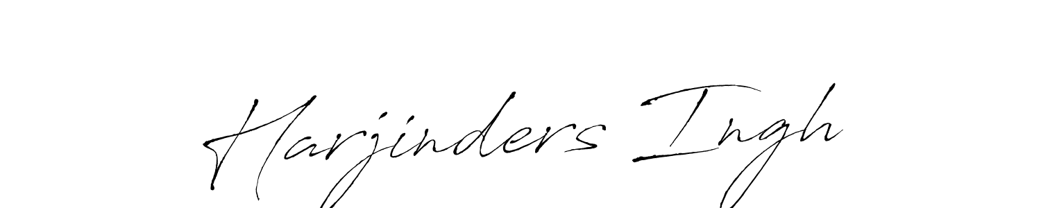 Design your own signature with our free online signature maker. With this signature software, you can create a handwritten (Antro_Vectra) signature for name Harjinders Ingh. Harjinders Ingh signature style 6 images and pictures png