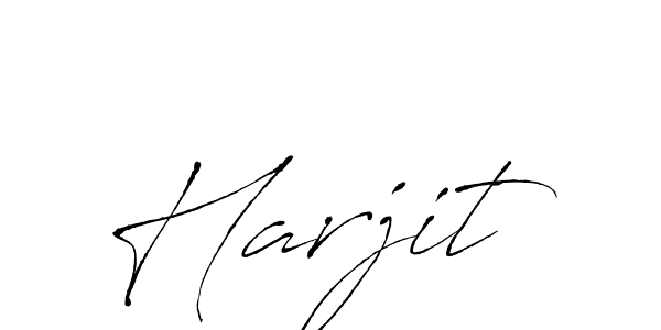 Design your own signature with our free online signature maker. With this signature software, you can create a handwritten (Antro_Vectra) signature for name Harjit. Harjit signature style 6 images and pictures png
