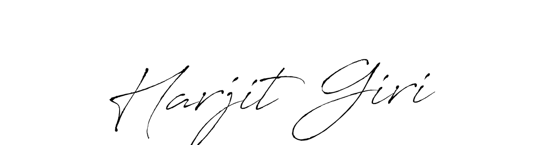 Harjit Giri stylish signature style. Best Handwritten Sign (Antro_Vectra) for my name. Handwritten Signature Collection Ideas for my name Harjit Giri. Harjit Giri signature style 6 images and pictures png