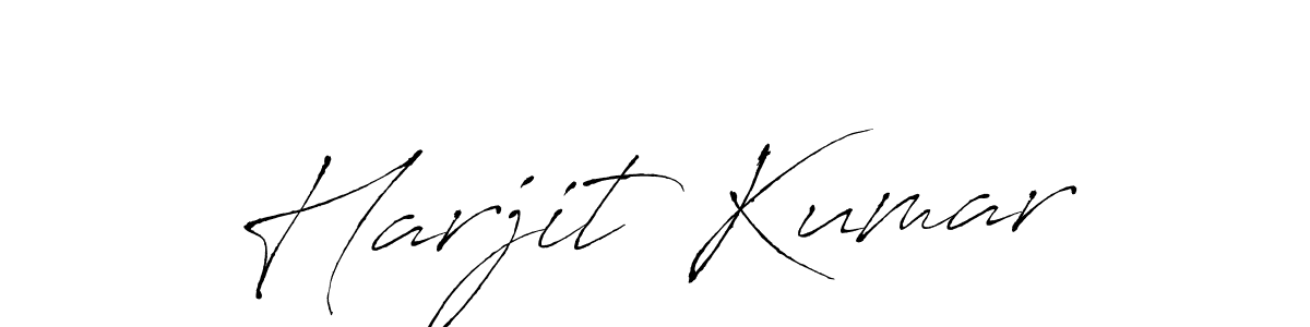 Harjit Kumar stylish signature style. Best Handwritten Sign (Antro_Vectra) for my name. Handwritten Signature Collection Ideas for my name Harjit Kumar. Harjit Kumar signature style 6 images and pictures png