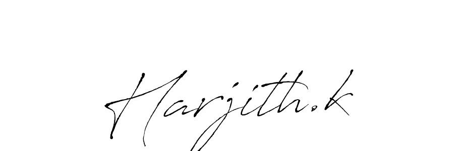 You should practise on your own different ways (Antro_Vectra) to write your name (Harjith.k) in signature. don't let someone else do it for you. Harjith.k signature style 6 images and pictures png