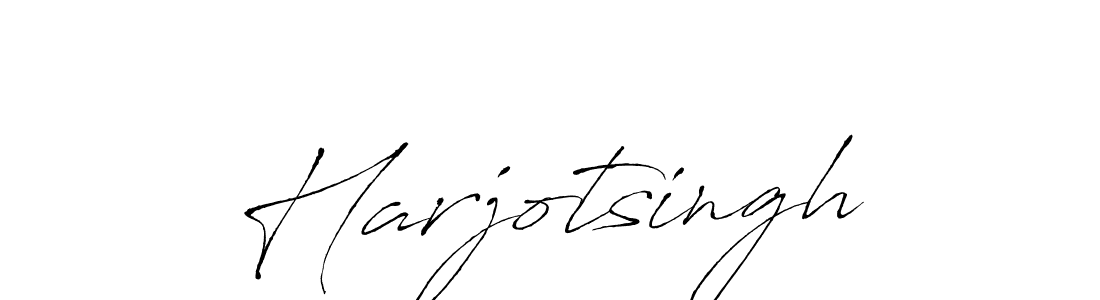 Create a beautiful signature design for name Harjotsingh. With this signature (Antro_Vectra) fonts, you can make a handwritten signature for free. Harjotsingh signature style 6 images and pictures png