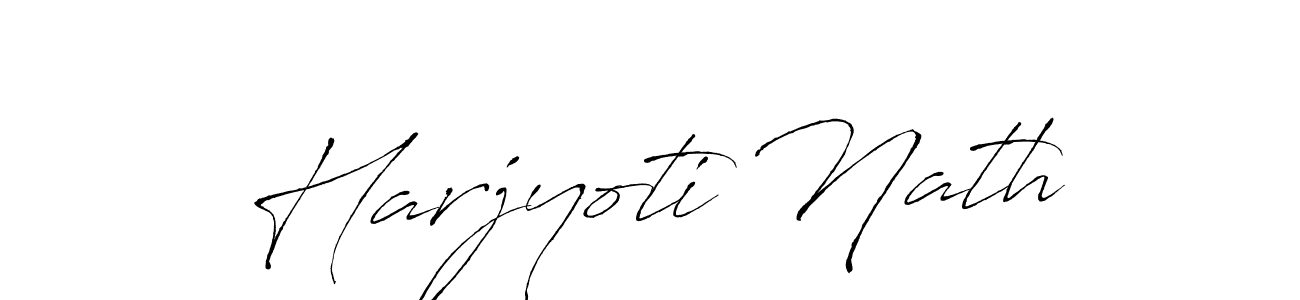 Create a beautiful signature design for name Harjyoti Nath. With this signature (Antro_Vectra) fonts, you can make a handwritten signature for free. Harjyoti Nath signature style 6 images and pictures png