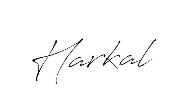 Use a signature maker to create a handwritten signature online. With this signature software, you can design (Antro_Vectra) your own signature for name Harkal. Harkal signature style 6 images and pictures png