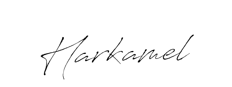 Also You can easily find your signature by using the search form. We will create Harkamel name handwritten signature images for you free of cost using Antro_Vectra sign style. Harkamel signature style 6 images and pictures png