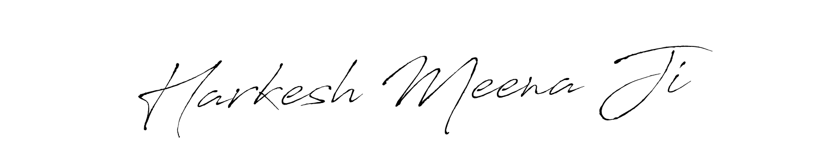 You can use this online signature creator to create a handwritten signature for the name Harkesh Meena Ji. This is the best online autograph maker. Harkesh Meena Ji signature style 6 images and pictures png