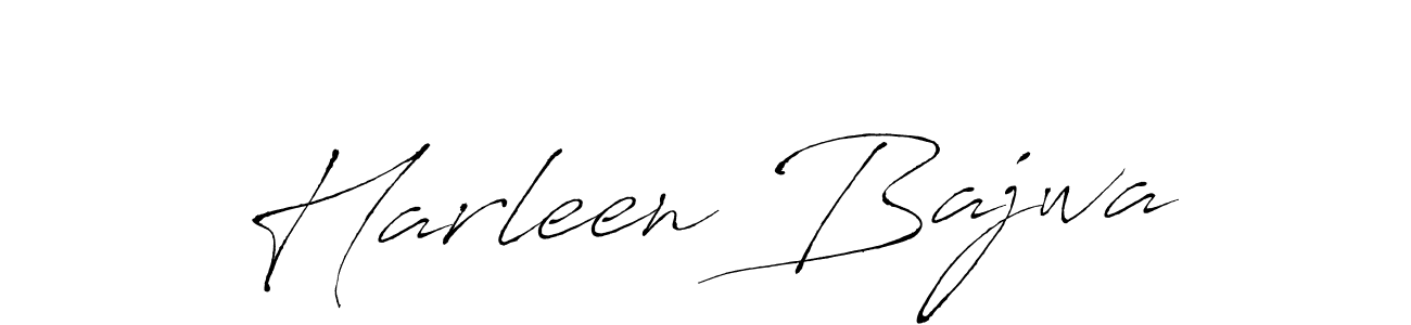 Antro_Vectra is a professional signature style that is perfect for those who want to add a touch of class to their signature. It is also a great choice for those who want to make their signature more unique. Get Harleen Bajwa name to fancy signature for free. Harleen Bajwa signature style 6 images and pictures png