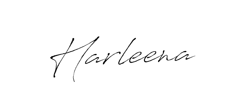 Use a signature maker to create a handwritten signature online. With this signature software, you can design (Antro_Vectra) your own signature for name Harleena. Harleena signature style 6 images and pictures png