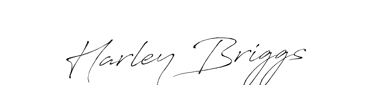 You should practise on your own different ways (Antro_Vectra) to write your name (Harley Briggs) in signature. don't let someone else do it for you. Harley Briggs signature style 6 images and pictures png