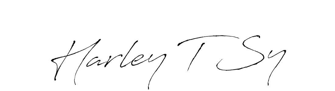 Make a beautiful signature design for name Harley T Sy. Use this online signature maker to create a handwritten signature for free. Harley T Sy signature style 6 images and pictures png