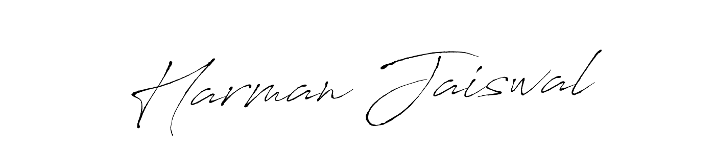 It looks lik you need a new signature style for name Harman Jaiswal. Design unique handwritten (Antro_Vectra) signature with our free signature maker in just a few clicks. Harman Jaiswal signature style 6 images and pictures png