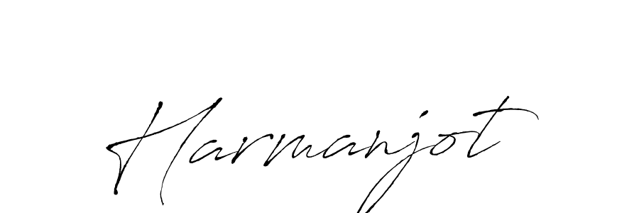 Make a beautiful signature design for name Harmanjot. With this signature (Antro_Vectra) style, you can create a handwritten signature for free. Harmanjot signature style 6 images and pictures png