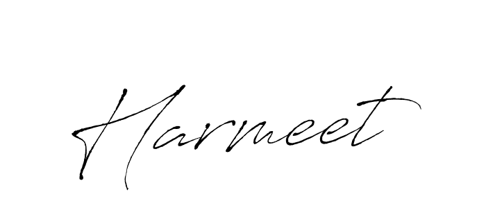 Use a signature maker to create a handwritten signature online. With this signature software, you can design (Antro_Vectra) your own signature for name Harmeet. Harmeet signature style 6 images and pictures png