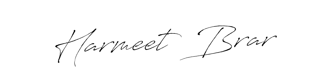 The best way (Antro_Vectra) to make a short signature is to pick only two or three words in your name. The name Harmeet  Brar include a total of six letters. For converting this name. Harmeet  Brar signature style 6 images and pictures png
